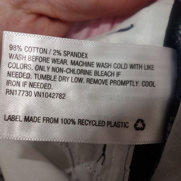 NEW Cat & Jack Chino Uniform Shorts Tan Beige Khaki Girl's Size 4 - Picture 6 of 6